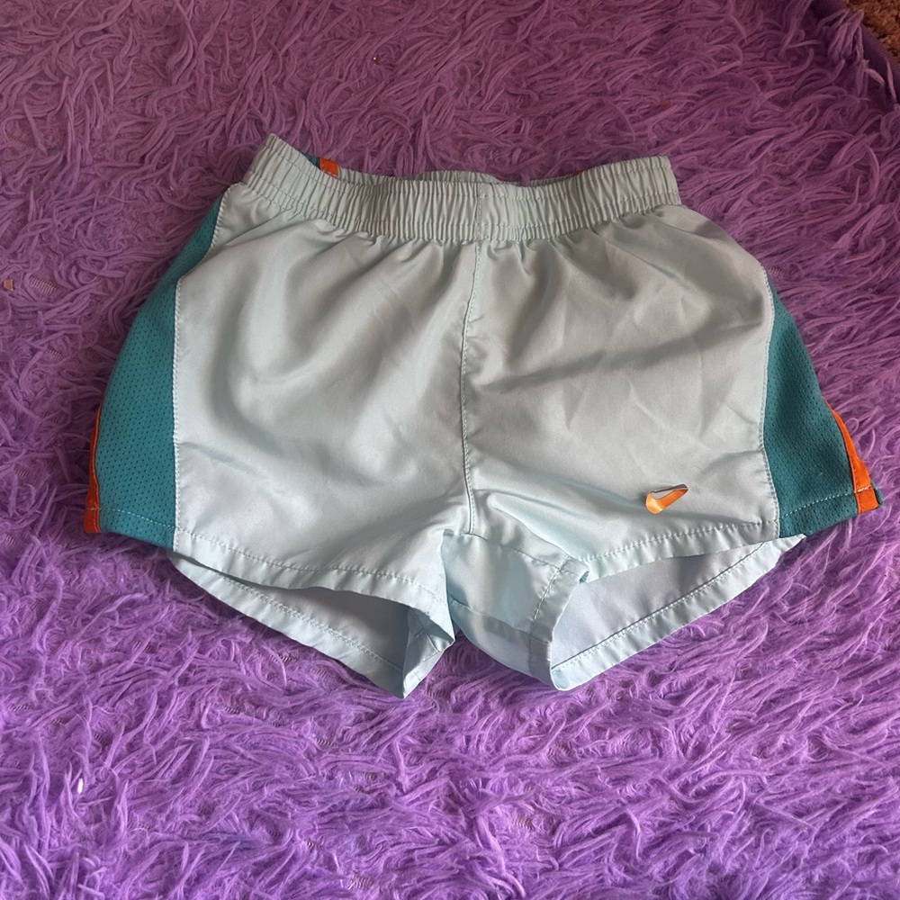 Nike Dry Fit Greenish-Blueish Toddler Shorts Sz 3T
